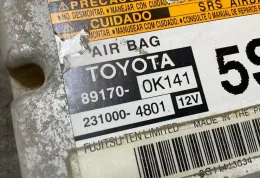 891700K141 блок управления AirBag (SRS) Toyota Hilux (AN10, AN20, AN30) 2011