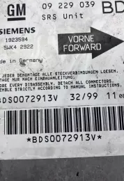 BDS0072913V блок управління airbag (srs) Opel Vectra B 1997