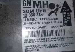 T2V1D15AX7 блок управління airbag (srs) Opel Corsa D 2011