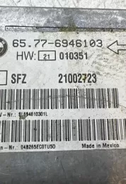 8946103 блок управления AirBag (SRS) BMW 7 E65 E66 2002