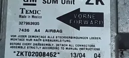 ZKT02008462 блок управління airbag (srs) Opel Meriva A 2004