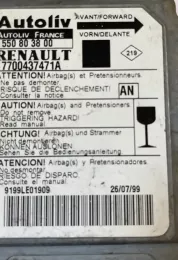 9199LE01909 блок управления AirBag (SRS) Renault Scenic I 2003
