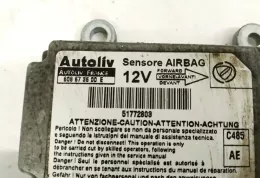 608673600E блок управління airbag (srs) Fiat Doblo 2007