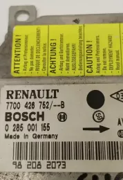 7700426752B блок управления AirBag (SRS) Renault Clio II 1998