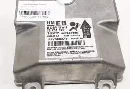 RSV7D05A1Y блок управління airbag (srs) Opel Astra H 2007