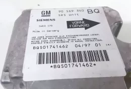 BQS01741462 блок управления AirBag (SRS) Opel Vectra B 1997