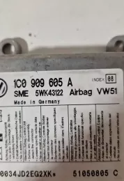 51050805C блок управління airbag (srs) Volkswagen Transporter - Caravelle T5 2005