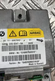 S1695750201F блок управління airbag (srs) BMW 5 E60 E61 2006