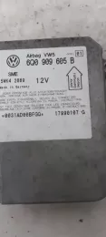 600909605B блок управления AirBag (SRS) Volkswagen PASSAT B5 1999