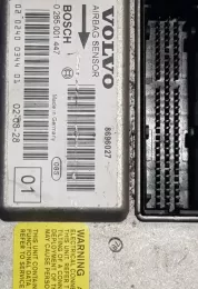 8696027 блок управління airbag (srs) Volvo XC90 2005