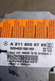500402150160 блок управления AirBag (SRS) Mercedes-Benz E W211 2004