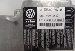 3912400 блок управления AirBag (SRS) Volkswagen PASSAT B6 2009