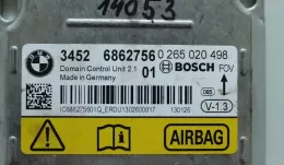 265020498 блок управління airbag (srs) BMW 3 F30 F35 F31 2012