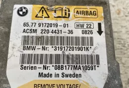 08B177MA1059T блок управления AirBag (SRS) BMW 5 E60 E61 2004