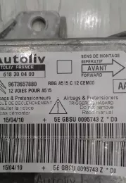 9673657880 блок управління airbag (srs) Citroen C3 2007