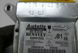 82003133333 блок управления AirBag (SRS) Renault Espace - Grand espace IV 2004