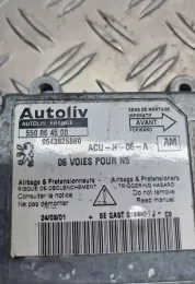 9643825880 блок управління airbag (srs) Peugeot 306 2001