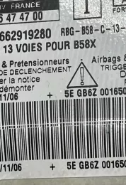 GB6Z0016501 блок управления AirBag (SRS) Citroen C4 Grand Picasso 2008