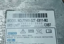 77960SZTE811M2 блок управління airbag (srs) Honda CR-Z 2012