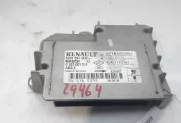 8200563369C блок управління airbag (srs) Renault Clio III 2004