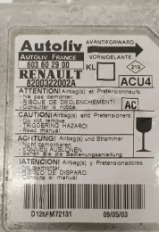 8200322002 блок управління airbag (srs) Renault Megane II 2006