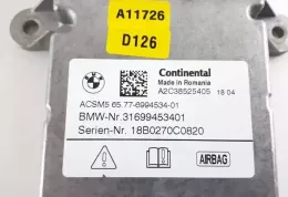 31699453401 блок управління airbag (srs) BMW 5 G30 G31 2017
