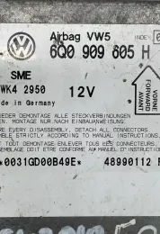 48990112F блок управления AirBag (SRS) Skoda Fabia Mk1 (6Y) 2005