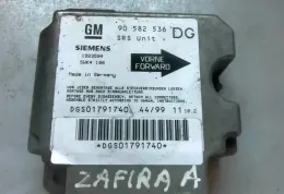 DGS01791740 блок управління airbag (srs) Opel Zafira A 2003
