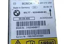 65779204849 блок управління airbag (srs) BMW X5 E70 2010