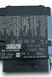 5QF959655AN блок управления AirBag (SRS) Volkswagen PASSAT B8 2020