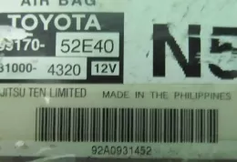 8917052E40 блок управления AirBag (SRS) Toyota Urban Cruiser (XP110) 2011