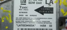 53128 блок управления AirBag (SRS) Opel Corsa C 2003