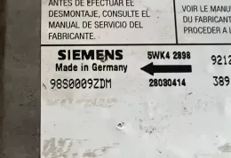 98S0009ZDM блок управления AirBag (SRS) Opel Agila A 2002