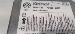 1C0906605F блок управления AirBag (SRS) Volkswagen Sharan 2008