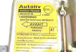 0163785K блок управління airbag (srs) Fiat Ulysse 1998