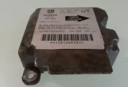 9180799 блок управления AirBag (SRS) Opel Astra G 1999
