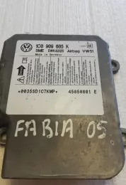 45050801E блок управління airbag (srs) Volkswagen Fox 2009