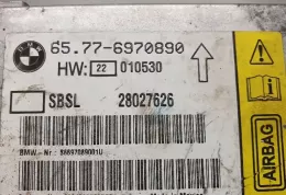 65776970890 блок управління airbag (srs) BMW 7 E65 E66 2006