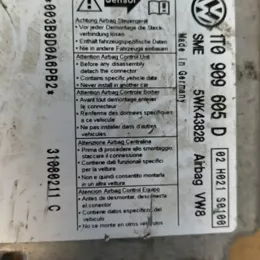 1T0909605D01E блок управління airbag (srs) Volkswagen Touran I 2003