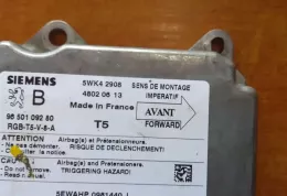 48020613 блок управління airbag (srs) Peugeot 307 2004