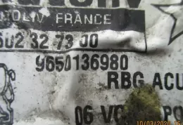 9650136980 блок управления AirBag (SRS) Peugeot 206 2000