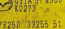 7E25D33255 блок управління airbag (srs) Mazda 6 2007
