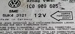 04020412C блок управління airbag (srs) Volkswagen Sharan 2002