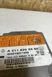 2118203385 блок управления AirBag (SRS) Mercedes-Benz E W211 2003