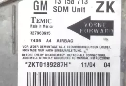 13158713ZK блок управління airbag (srs) Opel Meriva A 2004