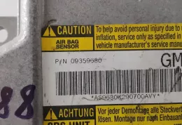 AS9680K290700AWY блок управління airbag (srs) Opel Sintra 1998