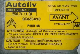 48535 блок управления AirBag (SRS) Citroen Xsara 2000