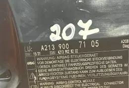 2139028202 блок управления AirBag (SRS) Mercedes-Benz E W213 2016