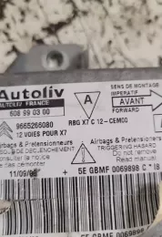 608990300 блок управління airbag (srs) Citroen C5 2006