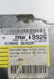 20169820 блок управления AirBag (SRS) Mercedes-Benz A W169 2005